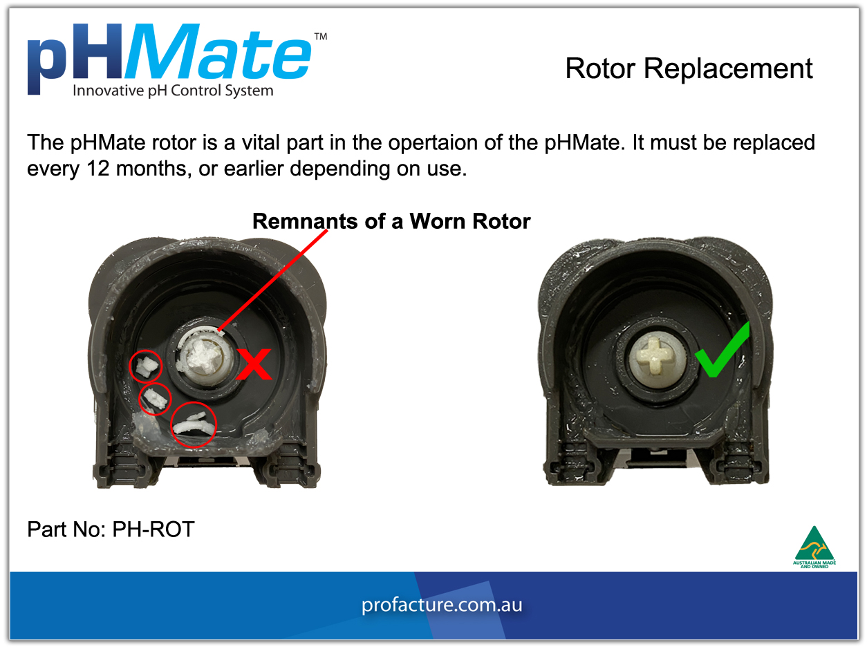 pHMate Rotor Replacement